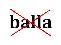 Significato e concetto, Balla - cosa è